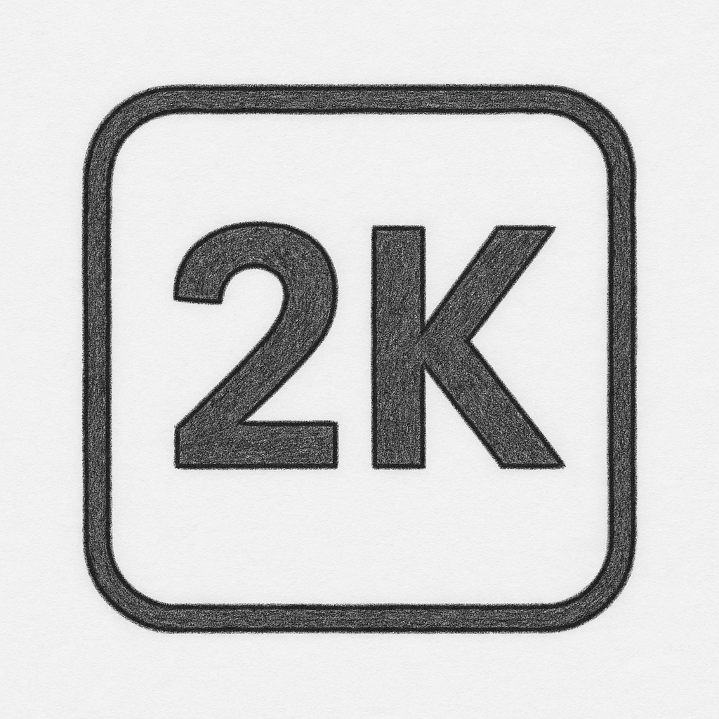 Resolución 2K