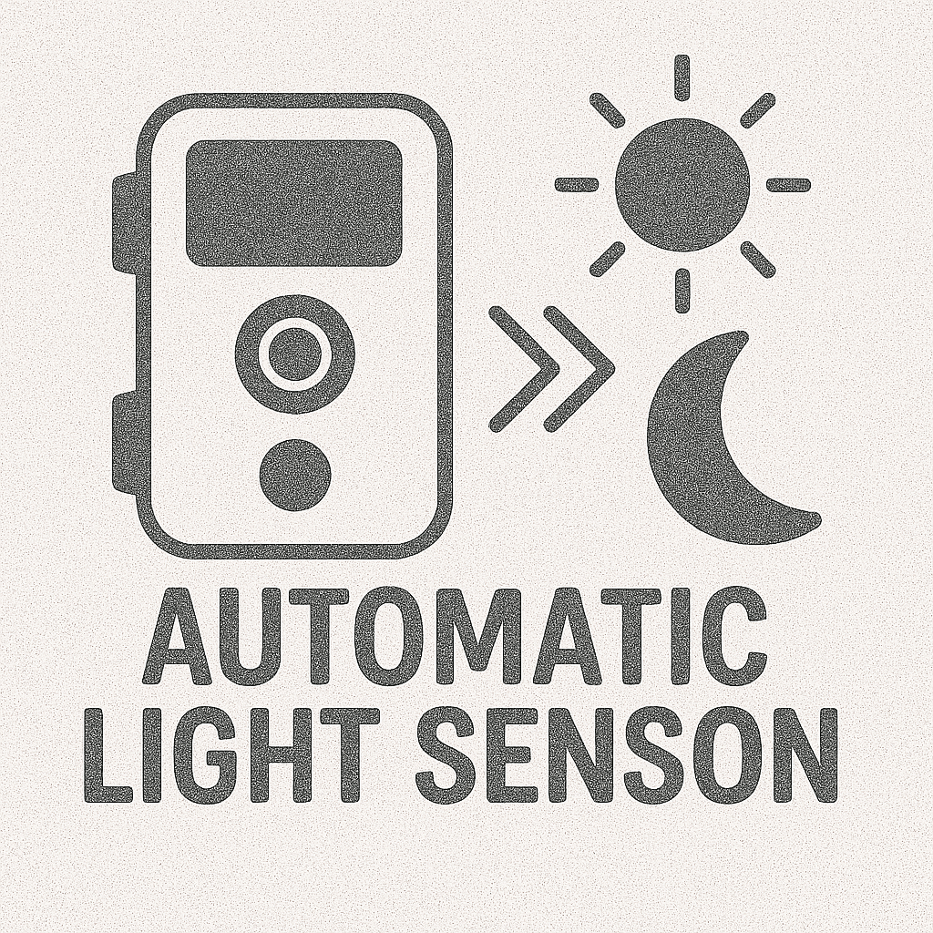 Sensor de Luz Automático en Cámaras de Fototrampeo
