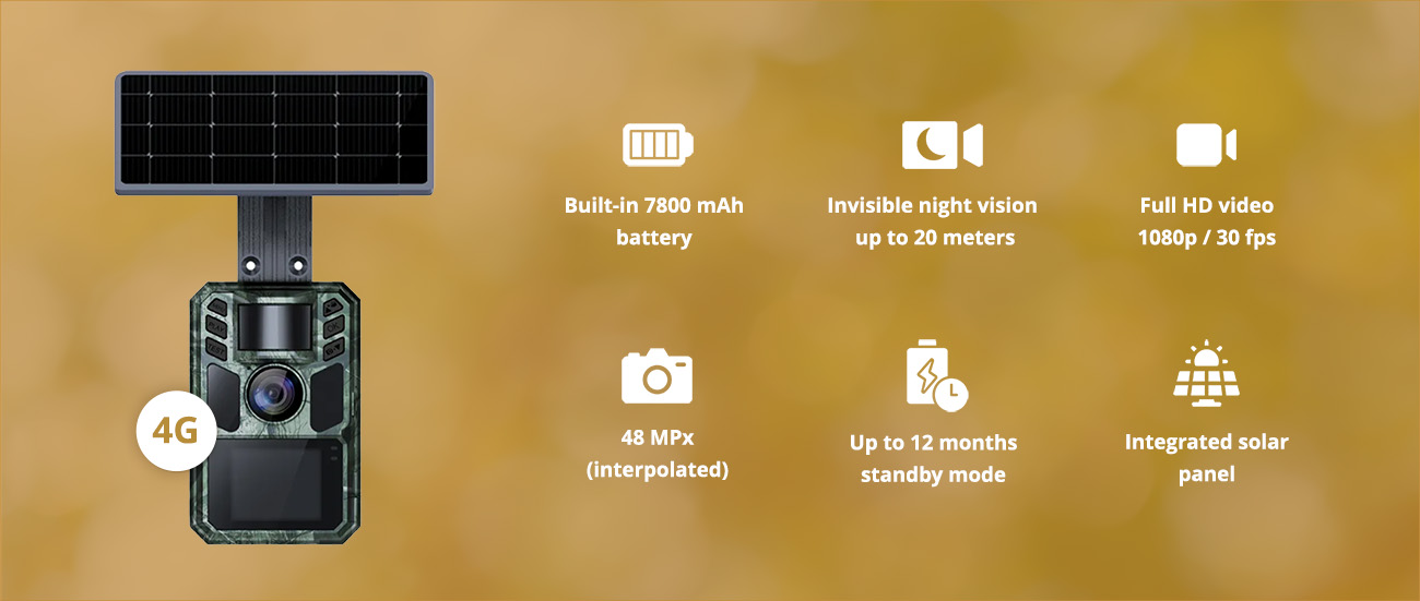 Cámara de seguimiento Wachman Alfa Live4G - Características